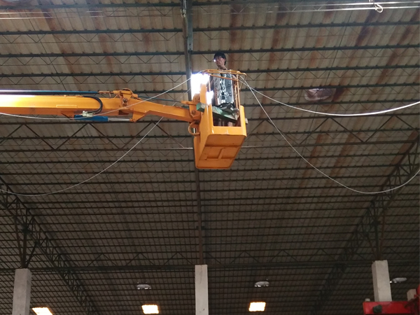 工業(yè)大風(fēng)扇安裝